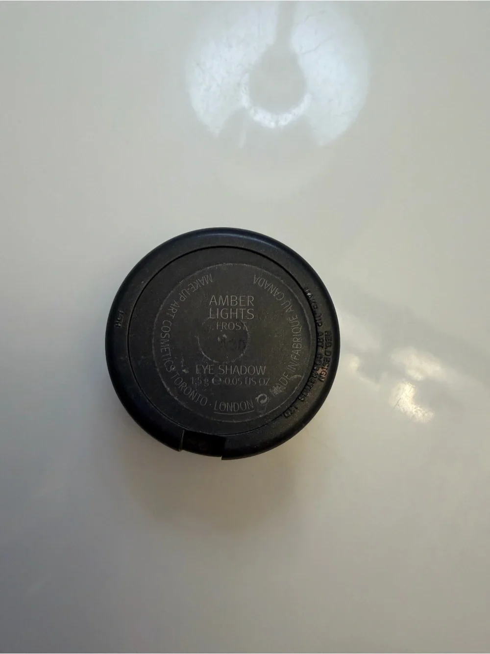 MAC Cosmetics Amber Lights Shimmer Eyeshadow-excellent used cond. Beautiful glow